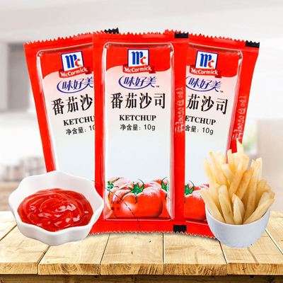 味好美甜酸酱10g*30包整箱小包酸甜酱上校鸡块酱蘸寿司食品配料酱