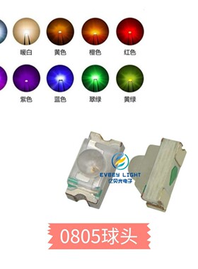 0603球头翠绿色灯珠 0603凸头翠绿灯 0603球头绿光带透镜LED灯