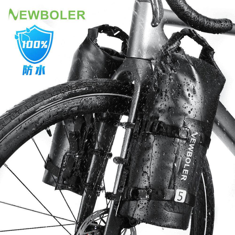 NEWBOLER 7L全防水gravel自行车前叉包山地公路车挂包多功能车包