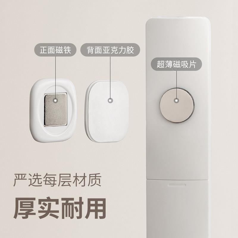 懒地遥控器磁吸贴收纳上墙挂钩壁挂架吸盘强力空调放置固定器
