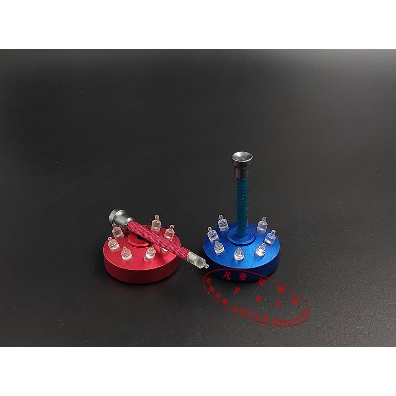 修表工具 套装表针安装笔 装时分秒针针冲 手表压针器胶头装针器