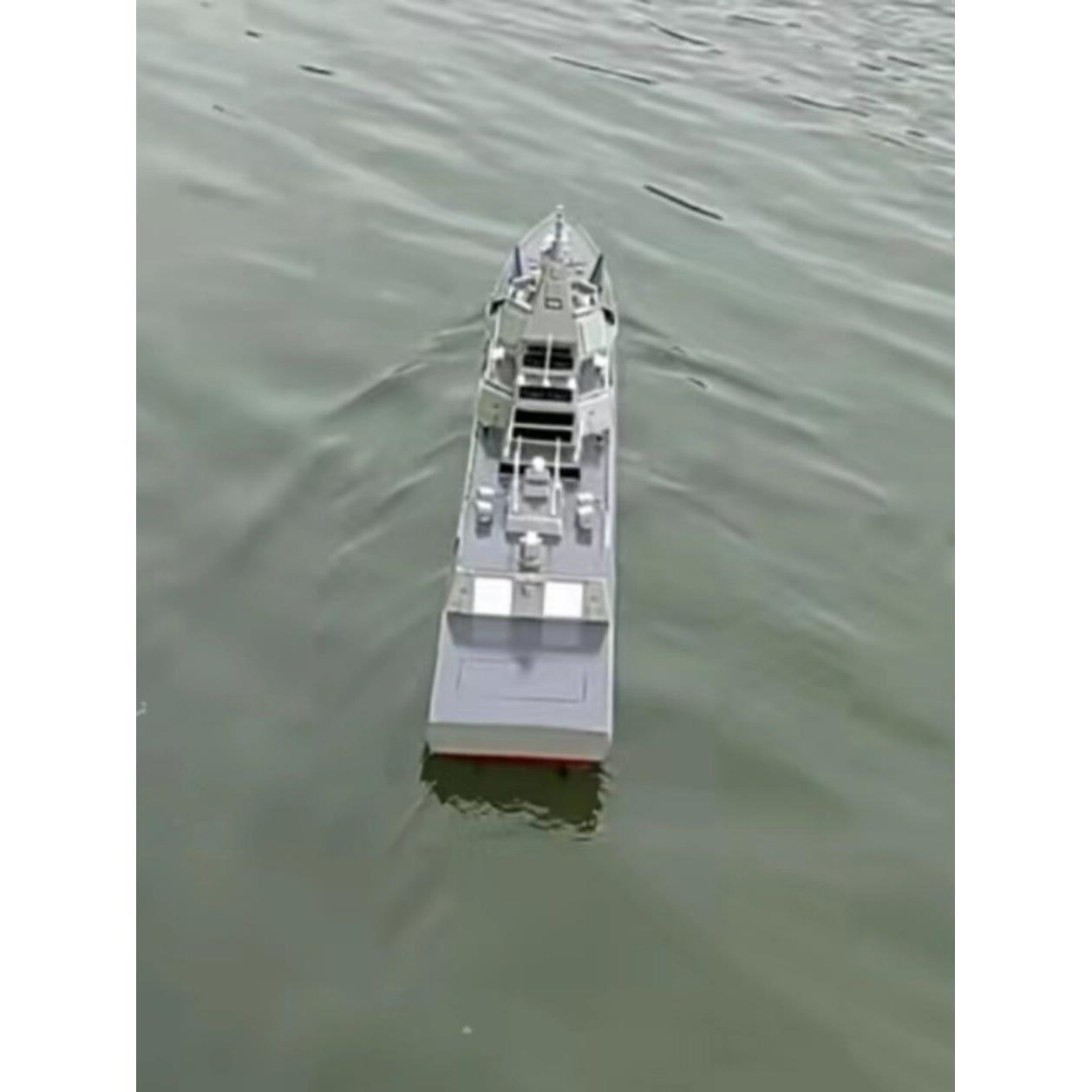 055驱逐舰切割模型套材 1.8米 船模椴木板切割件