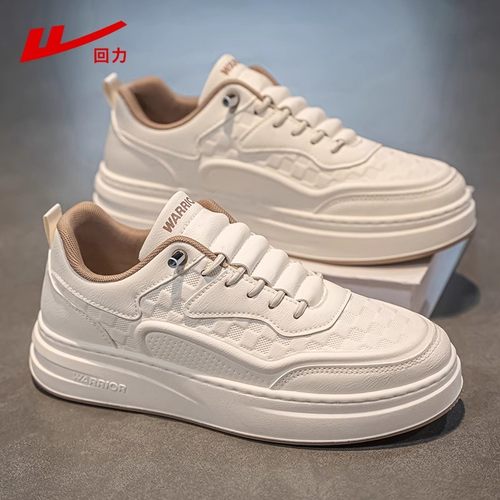 回力男鞋冬季2025新款一脚蹬男士运动板鞋百搭厚底增高运动小白鞋