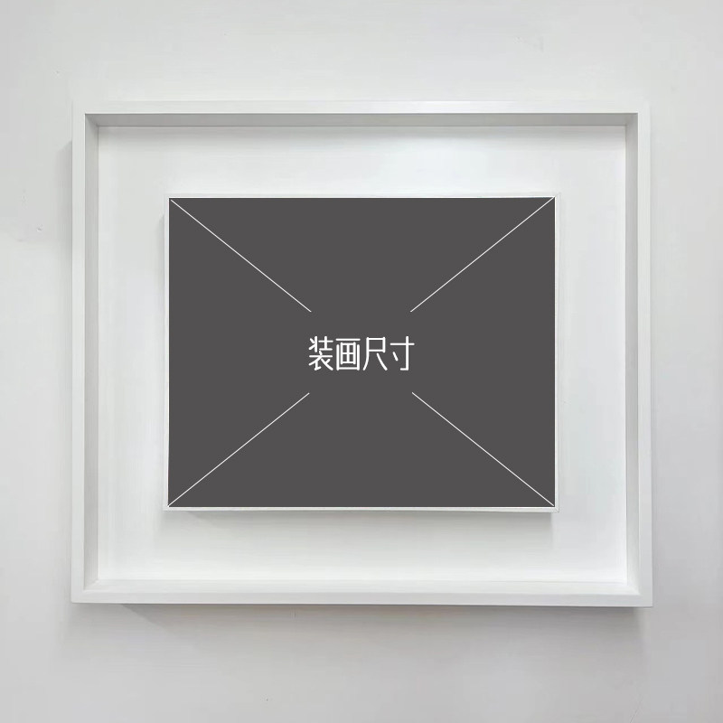 双层实木油画框布框油画外框 丙烯画框定K制定做装裱边框数字油画