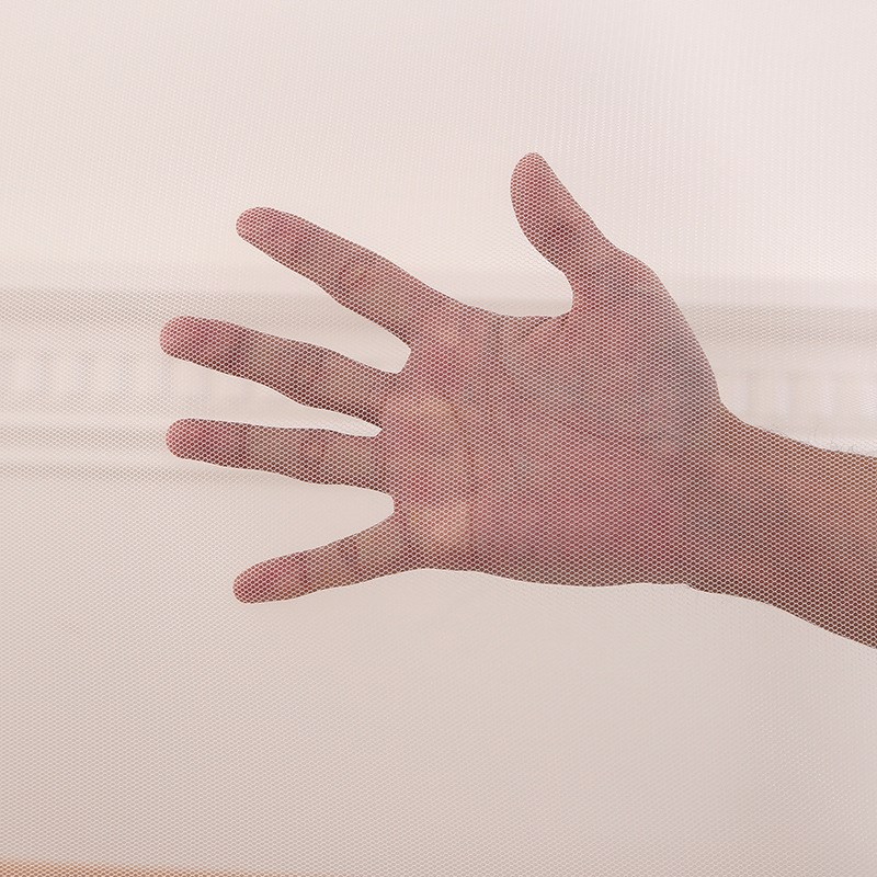 婴儿蚊帐男女孩防v摔可折叠帐篷免安装蒙古包