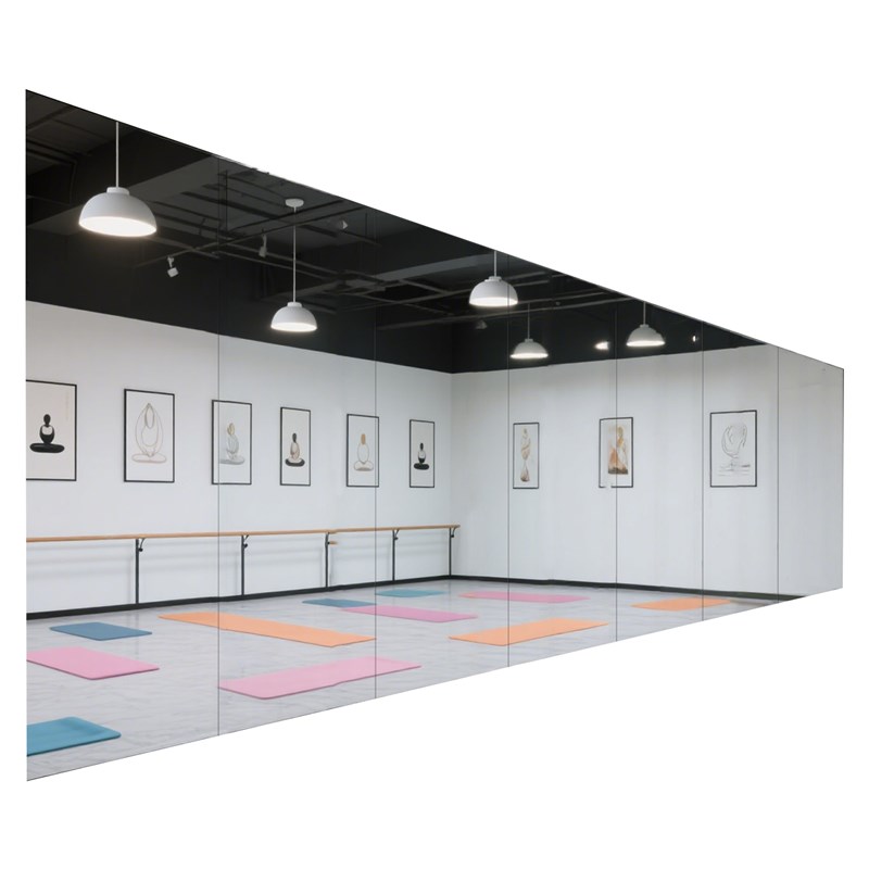 深圳舞蹈镜落地镜k瑜伽镜子大尺寸家用墙镜全身镜跳舞健身镜练功