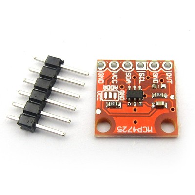 MCP4725模块 I2C DAAC 开发板 12位DAC数模开发