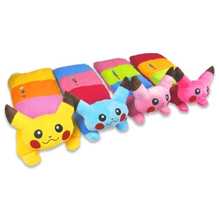 儿童枕头枕套宝j宝婴儿小孩子卡通荞麦枕幼儿园午休玩具纯棉四季