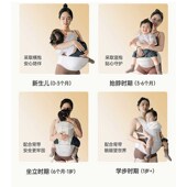 丸丫云感腰凳婴儿k轻便夏季 宝宝背带二合一透气坐凳抱抱托抱娃神