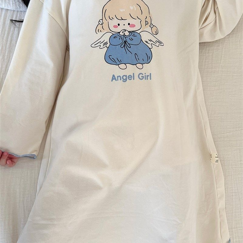 儿童睡裙女孩202m5新款纯棉春秋季长袖女童睡衣裙公主风宝宝家居,童装/婴儿装/亲子装,家居裙/睡裙,淘宝优惠券,粉丝福利购,淘宝优惠卷