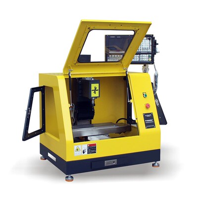 育菁小型XK200桌面型数控铣床 980MC工业级面板数控系统