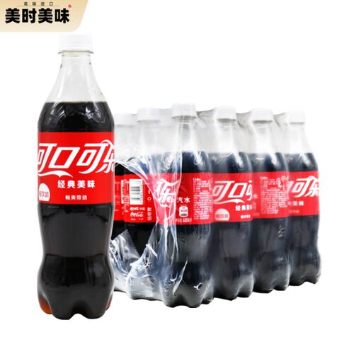 可口可乐 畅爽夏日快乐水 碳酸汽水饮料 680ml*12瓶 江浙沪皖
