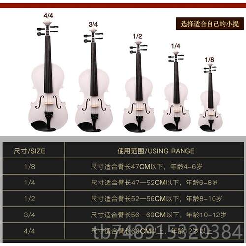 正品小提琴儿初初学者成人童白模型视频教学手册调音学生级歌试练