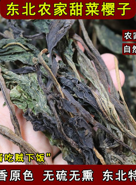 东北自然晾晒甜菜樱子干菜蘸酱
