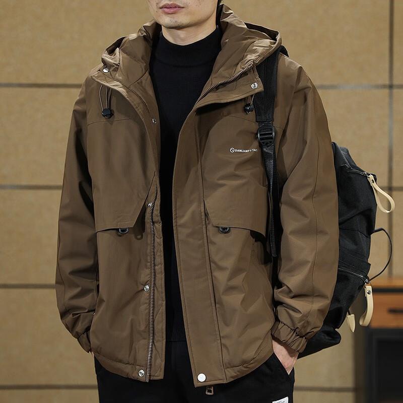 百毛古美式工装棉服冬季新款