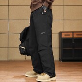 子直筒伞兵长裤 90鸭绒户外三防极寒保暖工装 冬季 潮牌裤 羽绒裤 男士