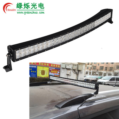 厂家热销新款180W弧形长条灯 led越野车顶灯CREE高亮度车顶灯