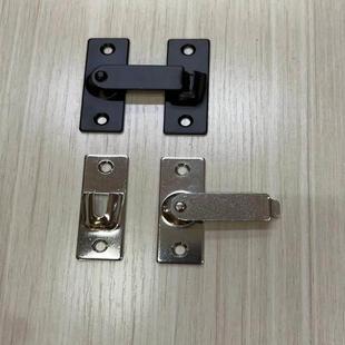 不锈钢明插销明装 防盗门扣移门闩搭扣门拴安全房门锁90度室内反锁