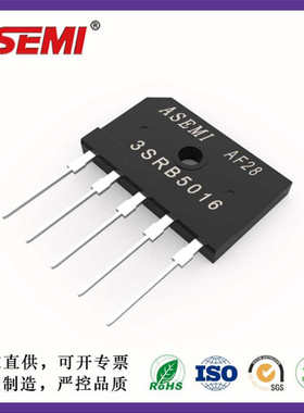 ASEMI首芯 3SRB5016 3SRB5014 3SRB5012 3SRB5010 三相整流桥 50A