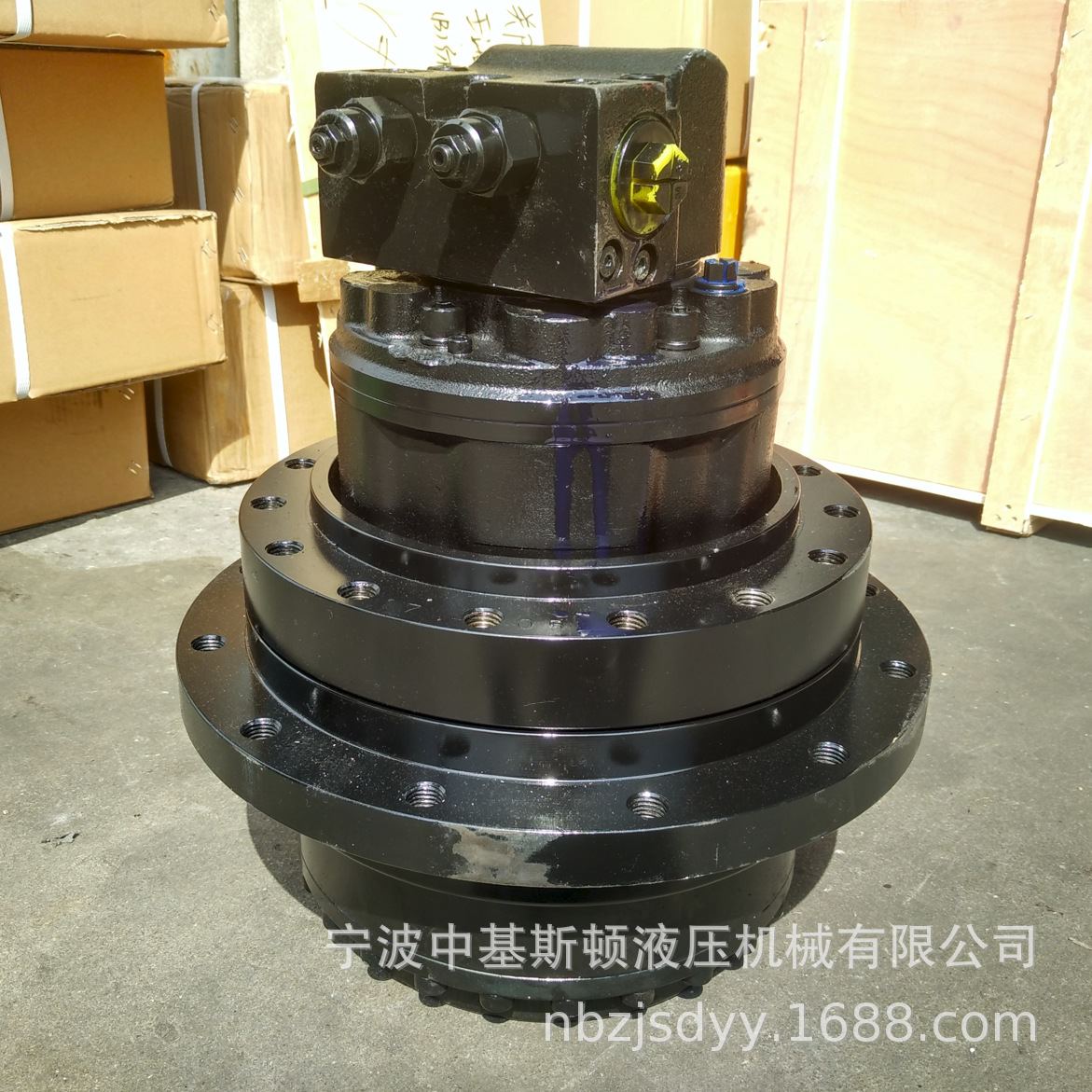 DXZ2.5 2.5B-3100D120A履带底盘行走液压马达减速机