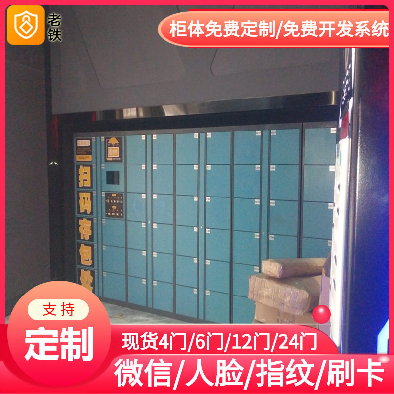 重庆人脸识别智能储物柜/电子共享寄存柜/车站地铁机场存包收费柜