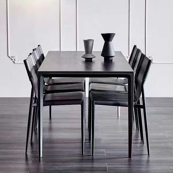 厂家直销意式家用餐厅小户型长方形岩板餐桌 全铝合金脚岩板餐桌,模玩/动漫/周边/娃圈三坑/桌游,文化/体育周边,淘宝优惠券,粉丝福利购,淘宝优惠卷