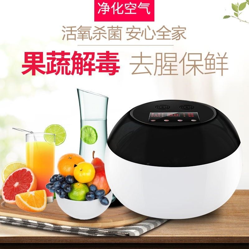 多功能家用臭氧机洗菜消毒机果蔬解毒机活氧机臭氧发生器水族鱼