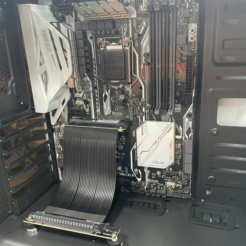 ADT显卡延长线 PCIE 4.0x16 适配ATX电脑机箱 显卡90度软排线