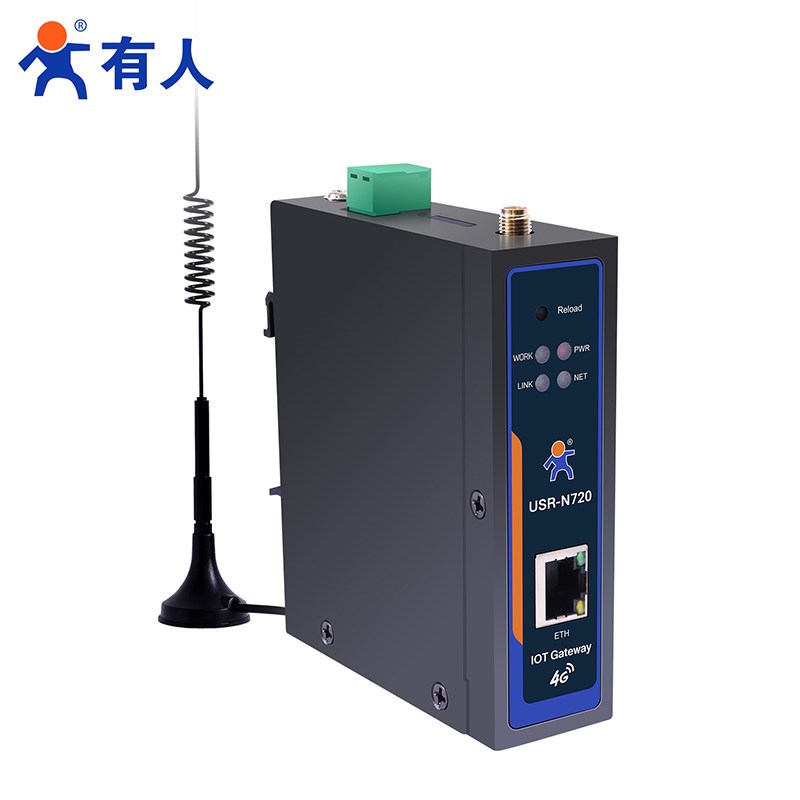 有人4G边缘计算数采网关DTU鸿蒙Modbus采集645电表MQTT串口N720