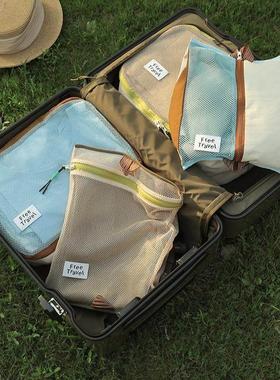 GOSHAWK旅行收纳袋行李箱分装袋子拼色内衣内裤收纳袋出差整理包