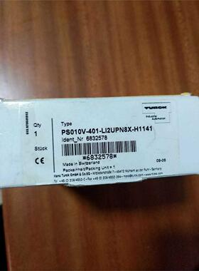 全新原装TURCK图尔克压力感测器PS010V-401-L12UPN8X-H1141 现货