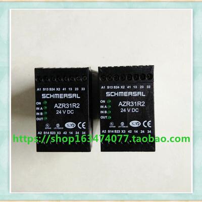 全新SCHMERSAL安全继电器AZR31R2 24VDC 安全控制模块