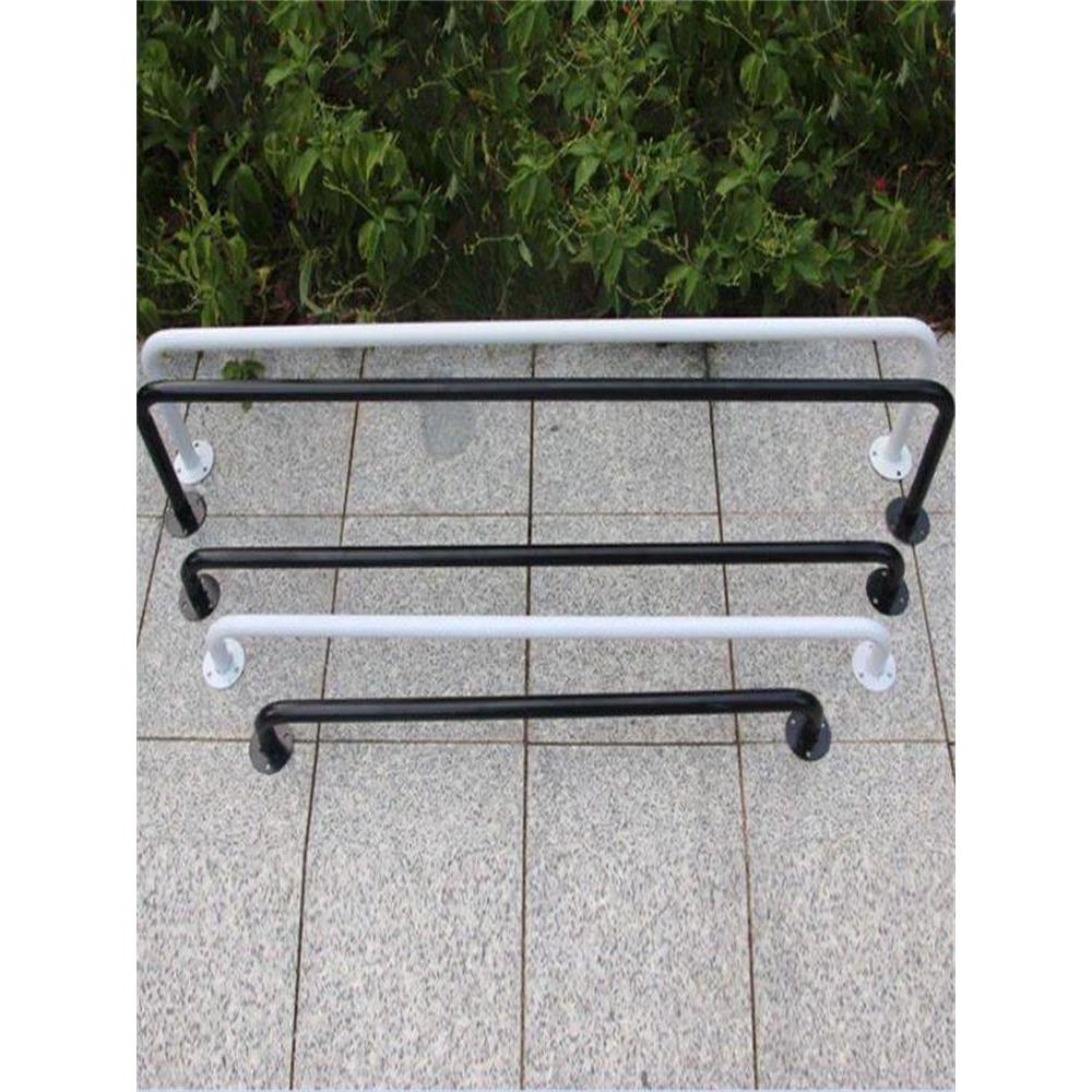 室内户外上墙顶装加厚挂衣架简易晾衣杆阳台单杆式壁挂固定晒衣架