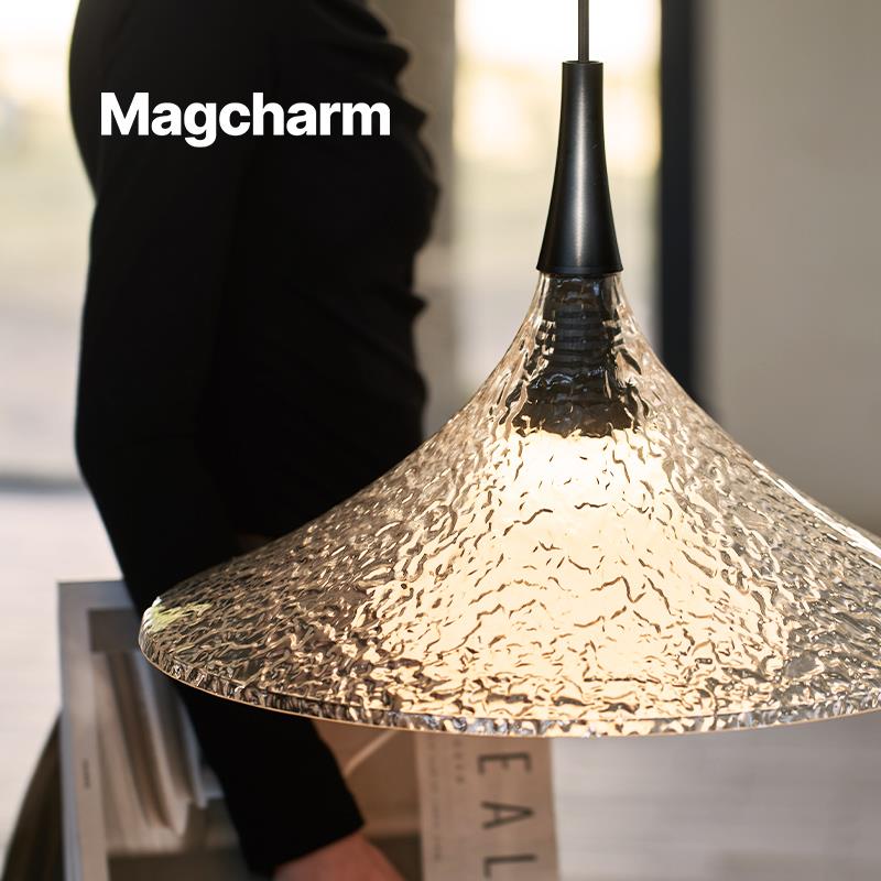 诺克Magcharm涟漪吊灯欧美客厅饭厅灯卧室艺术装饰气氛灯轻奢设计