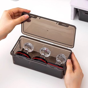 印章收纳盒公司会计办公室公章印鉴章个人私章书法书画章放章盒子