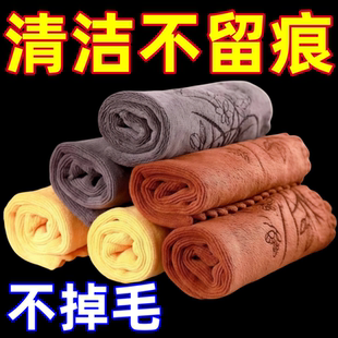 功夫茶巾高档茶布吸水加厚毛巾茶几茶桌抹布家用清洁加厚款