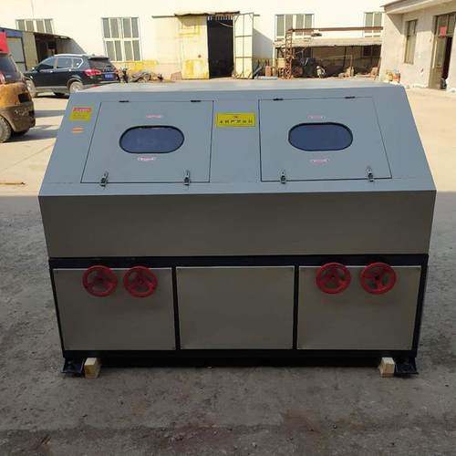 全自动方管除锈抛光机角铁槽钢扁铁打磨机四面抛光机方管拉丝机器