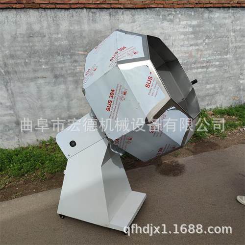 辣条锅巴椒盐花生调味机 全自动变频八角拌料机 食品混料机厂家