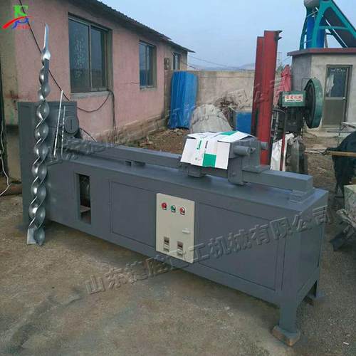 电动金属管麻花机 卧式不锈钢管花管机 全自动压花装饰管加工机