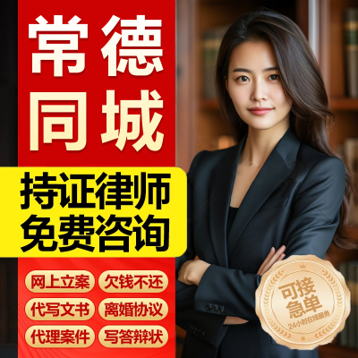 湖南常德市 法律咨询服务代写起诉状离婚劳动仲裁律师函网上立案