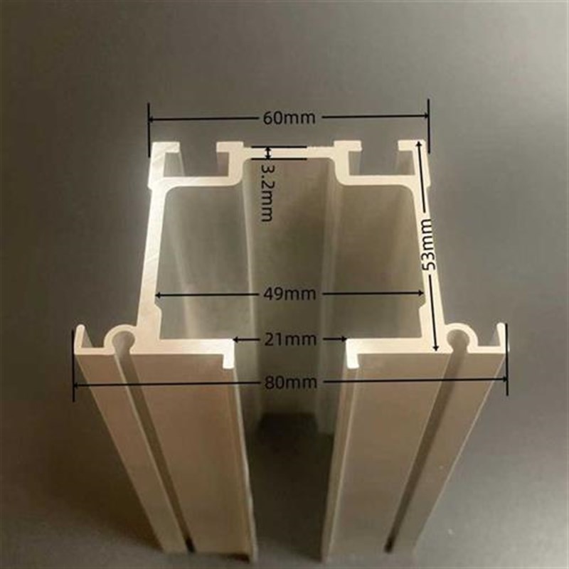 50型向折叠门轨道 拉门上轨 玻璃屏风滑轨 活动隔断门吊轮