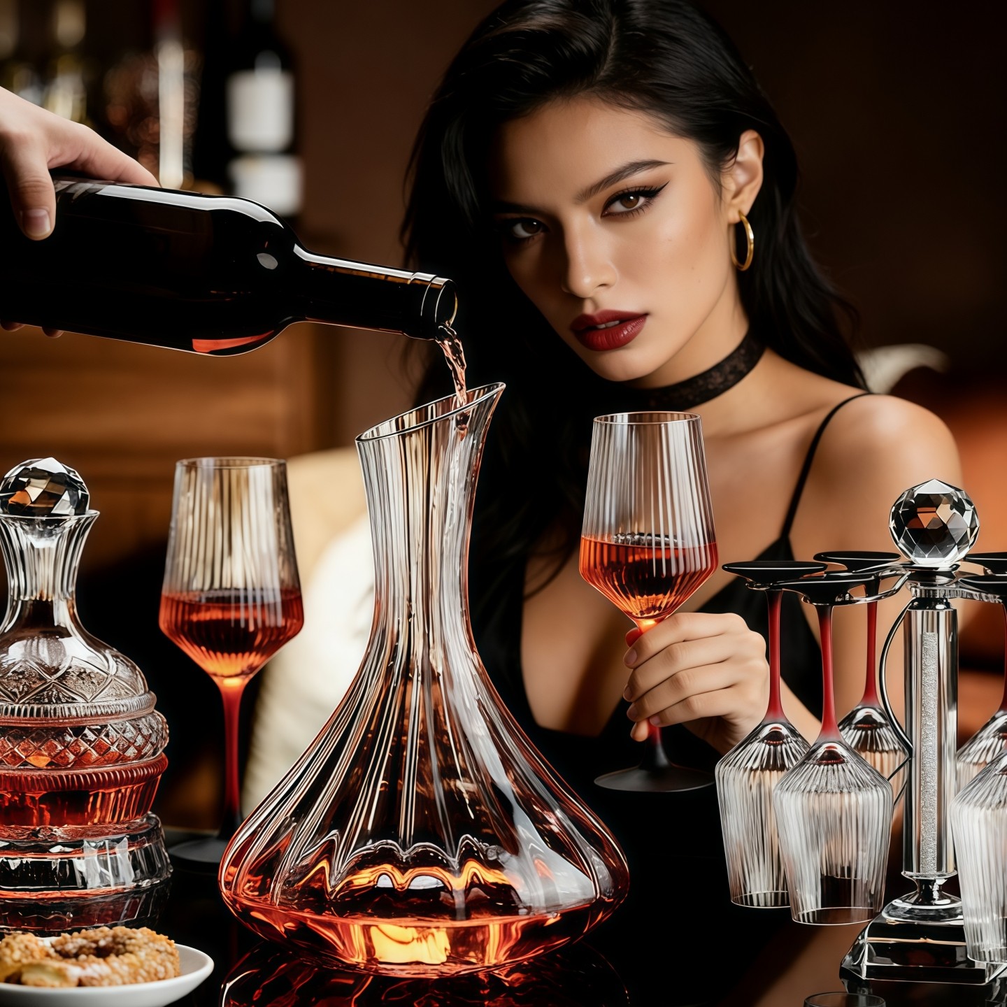 2026年新款高档欧式红酒杯醒酒器套装水晶玻璃大号高脚杯葡萄酒杯,餐饮具,葡萄酒/红酒杯,淘宝优惠券,粉丝福利购,淘宝优惠卷