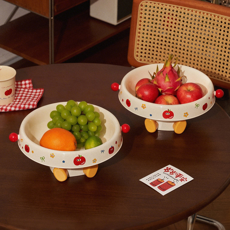 水果盘客厅茶几家用果盘碗沥水篮零食干果盘高颜值家居糖果盒可爱,餐饮具,果盆/果盘/果篮,淘宝优惠券,粉丝福利购,淘宝优惠卷