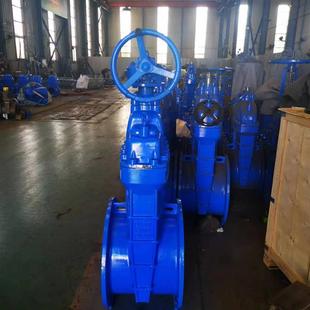 国标软密封大口径加长杆法兰电动闸阀DN800给排水阀门Z945X可