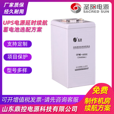 SACRED SUN圣阳GFM-800(FB)长寿命浮充备用铅酸蓄电池2V800AH