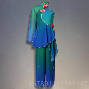 正品胶秧歌舞蹈服兰荷花奖秋思同款蹈演出服咏州扇舞艺舞考