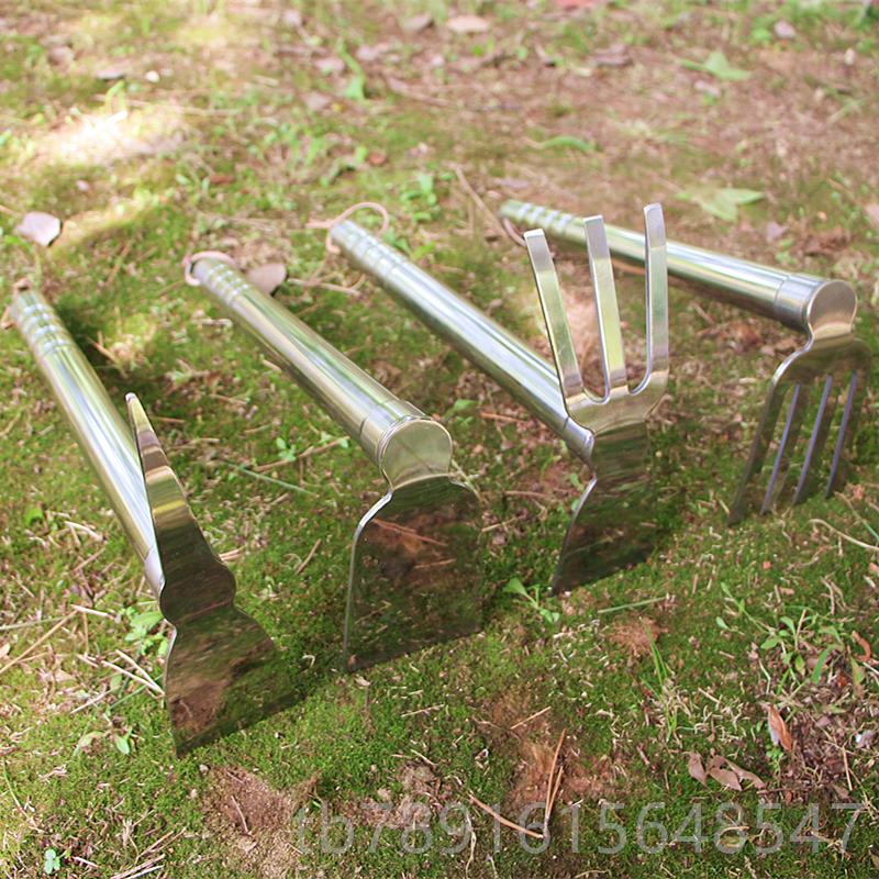 正品不钢除草器土农用种菜种种地小锄头开荒家锈用工具花多功能挖图片