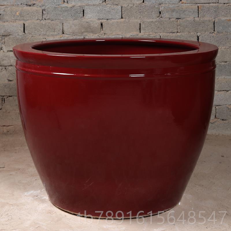 正品庭大店缸景德镇青花瓷水缸金鱼缸荷花碗院莲莲睡盆乌龟缸酒甲