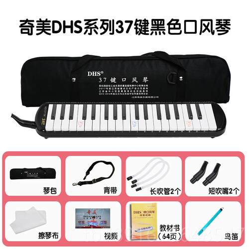 正品乐森HS口风琴37键32键普初学者小D学生用儿童专业演级吹奏管