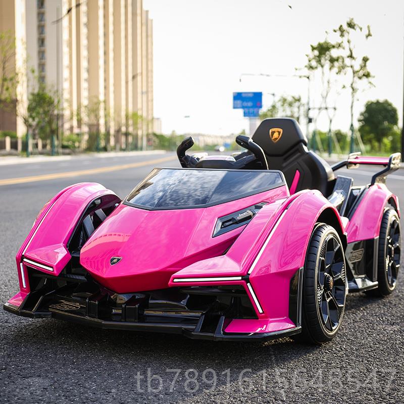 正品兰博基尼童电动汽车四轮带控宝宝玩具遥车坐人男女可小孩大儿
